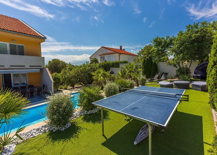 Tatil Evi Exklusives Mit Privatpool, Whirlpool, Meerblick, Billard, Tischtennis, Fitnessgeraete *